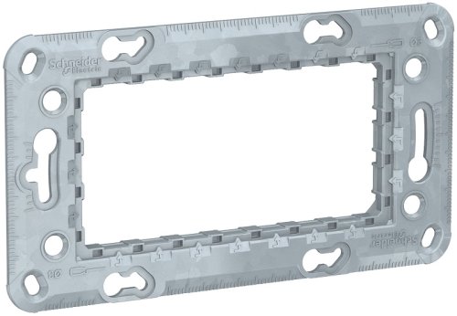 Суппорт Schneider Electric Unica Modular Zamak 1-м. 4 мод. картинка